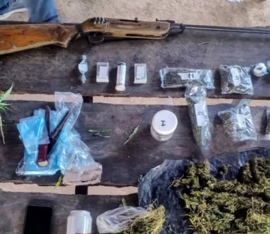 TRES LAGUNAS: Investigaban un robo, pero hallaron marihuana, un arma de fuego y detuvieron a un hombre