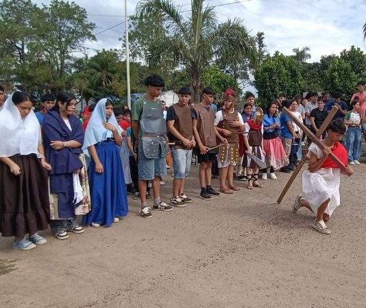 LAGUNA NAINECK: Intensa y emotiva celebración de Semana Santa en la comunidad