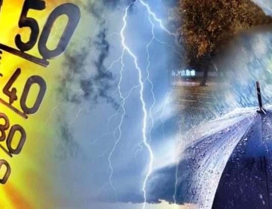 Análisis de lluvias y temperaturas para el viernes