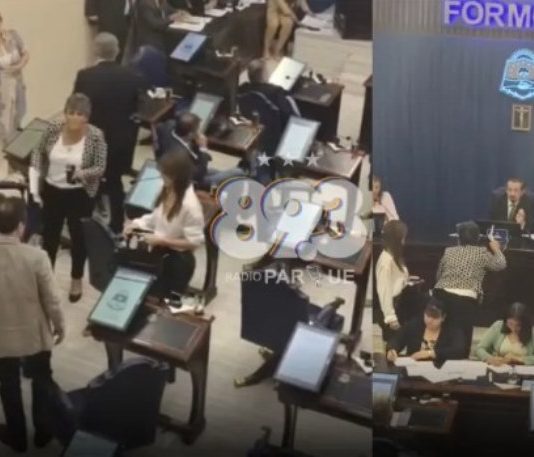GILDO MANDA, LA LEGISLATURA OBEDECE: Impidieron hablar a la oposición y estalló el escándalo