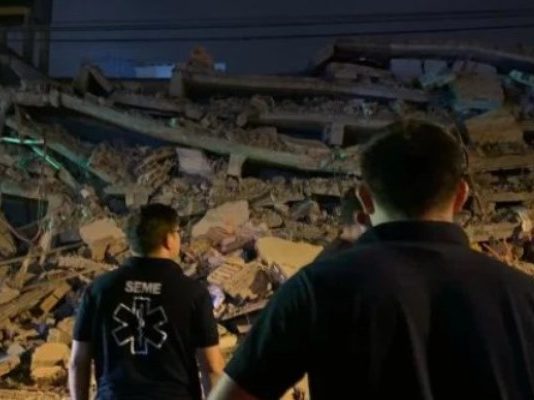 Encarnación (Py): se derrumbó un edificio en construcción e investigan si hay al menos dos víctimas