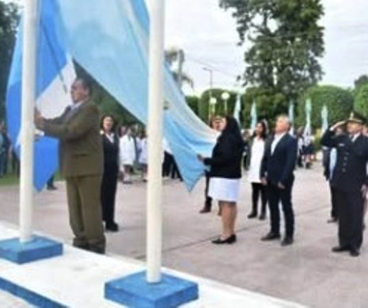 BUENA VISTA: La Policía participó del Acto por el 146° Aniversario de la Fundación de Formosa