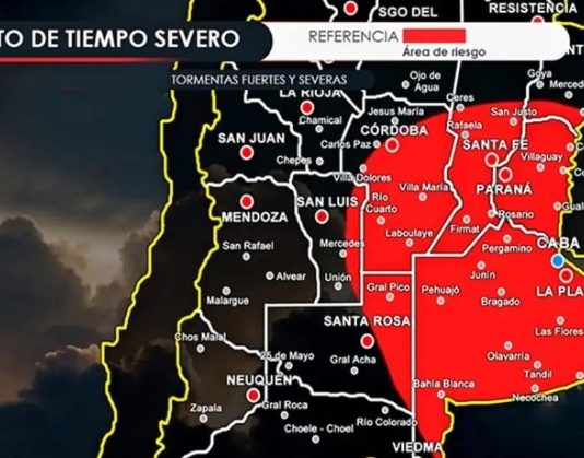 El pronóstico para este viernes: Tormentas para varias regiones. Temperaturas hasta de 35°C en algunas provincias