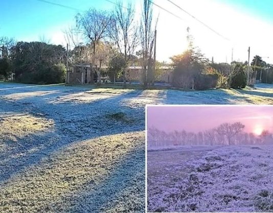 El pronóstico para este miércoles: Riesgo de heladas para varias provincias
