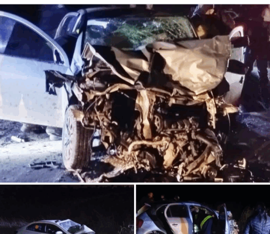 CLORINDA: Fatal choque frontal en Ruta Nacional 86 dejó una mujer fallecida y una familia herida