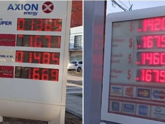 Shell y Axion subieron los precios en Formosa, mientras YPF mantiene valores