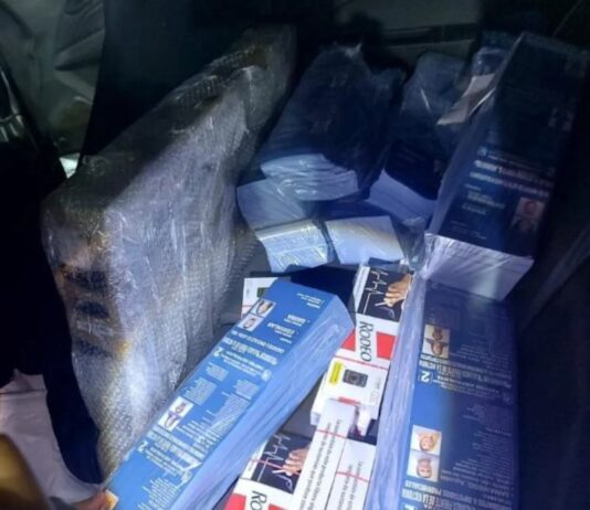 INSOLITO: Gendarmería Nacional secuestro contrabando de cigarrillos dentro de cajas de boletas azules