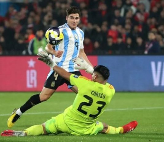 Con Álvarez como figura, la Selección argentina venció a Chile por las Eliminatorias Sudamericanas