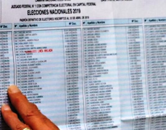 ELECCIONES 2025: Está disponible de manera impresa el padrón definitivo
