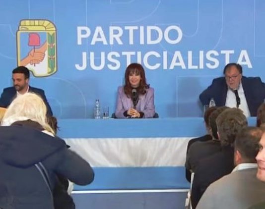 Cristina Kirchner no podrá continuar como presidenta del Partido Justicialista