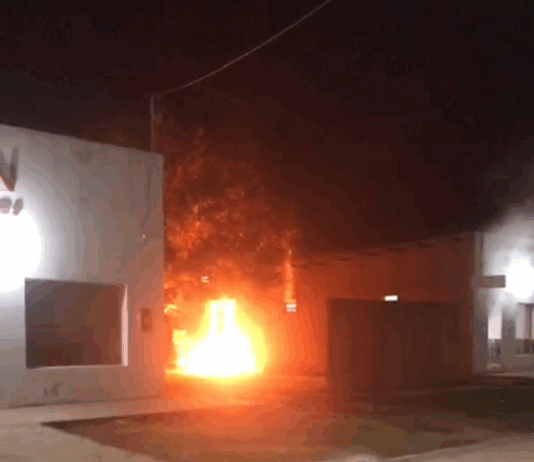 LAGUNA NAINECK: Principio de incendio en una panadería con daños materiales y rápida intervención de bomberos