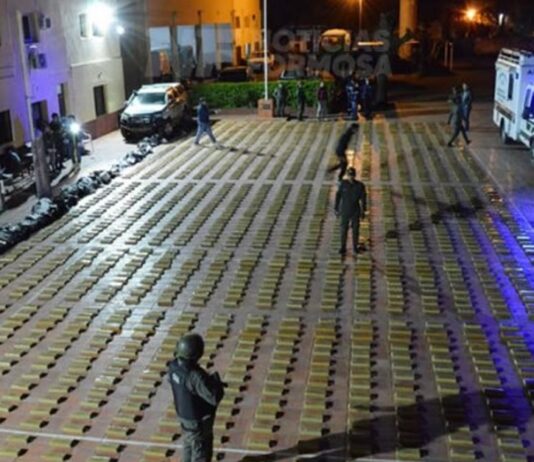 Interceptan camión paraguayo con casi 1.500 kilos de marihuana en Formosa