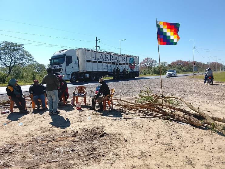 LA PRIMAVERA: Originarios Qom continúan la protesta en reclamo de promesas incumplidas