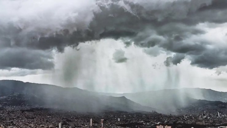 El pronóstico para este jueves: Avance de frente frío con tormentas y temperaturas variables