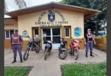 LAGUNA NAINECK: Retiran cuatro motocicletas por ruidos molestos y alteración del orden público