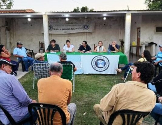 LAGUNA NAINECK: Por la crisis en el campo, productores reclamaron respuestas urgentes ante legisladores provinciales