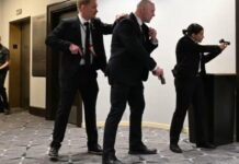 Tiroteo en cena de corresponsales de EE.UU: Trump fue evacuado y hay un detenido