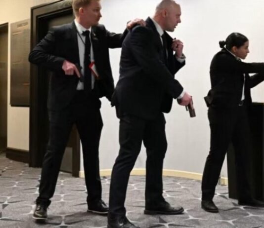 Tiroteo en cena de corresponsales de EE.UU: Trump fue evacuado y hay un detenido
