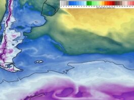 El pronóstico para este lunes: Entrada de aire frío al área central