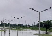 LAGUNA NAINECK. Pánfilo Ayala: «Cuando llueve, la realidad desnuda el problema de la infraestructura vial»