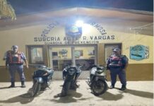 LAGUNA NAINECK: Operativo vial.