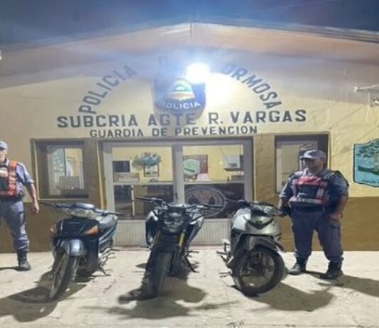 LAGUNA NAINECK: Operativo vial.