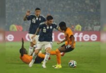 La selección Argentina derrotó a Zambia por 5-0 en un amistoso internacional