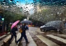 El pronóstico para el martes: Tormentas con lluvias de variada intensidad para medio país
