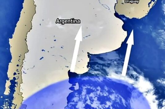 Para este viernes: Ingreso de frente frío polar hacia el área central