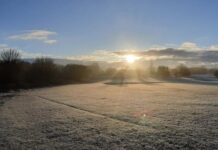 El pronóstico para este lunes: Ambiente frío al amanecer, con riesgo de heladas