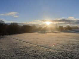 El pronóstico para este lunes: Ambiente frío al amanecer, con riesgo de heladas