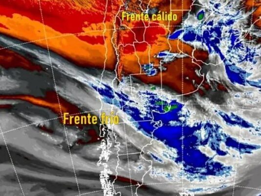 El pronóstico para este jueves: Otro pulso de aire polar impactará en las temperaturas