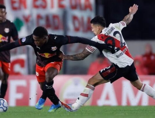 River empató 1-1 con RB Bragantino y postergó su clasificación a los octavos de la Copa Sudamericana