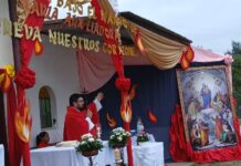 LAGUNA NAINECK: Celebraron Pentecostés y María Auxiliadora con actividades comunitarias en el barrio