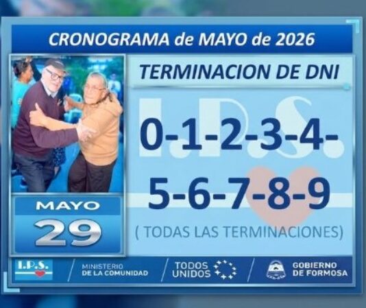 Este viernes cobran los pensionados provinciales.