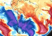 Para este viernes: El aire polar se fortalece con el paso de la ciclogénesis