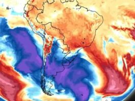 Para este viernes: El aire polar se fortalece con el paso de la ciclogénesis