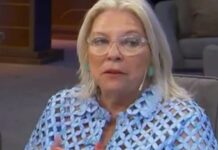Carrió apuntó contra Adorni y acusó al Gobierno de Milei de ser «corrupto»