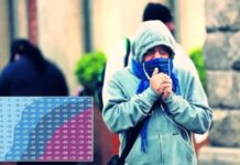 El pronóstico: Este martes se postula como el día más frío de la semana