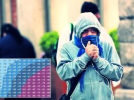 El pronóstico: Este martes se postula como el día más frío de la semana