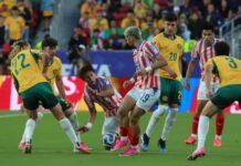 Paraguay no pasó de un pobre 0-0 con Australia y aguarda por otros resultados