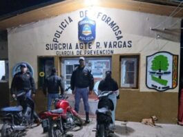 LAGUNA NAINECK: Secuestran tres motocicletas tras detectar maniobras peligrosas durante un control vehicular.