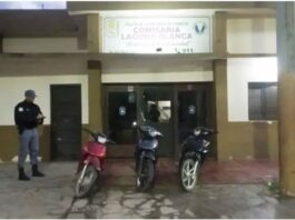 LAGUNA BLANCA: Sacaron de circulación tres motos por maniobras peligrosas, ruidos molestos e infracciones de tránsito