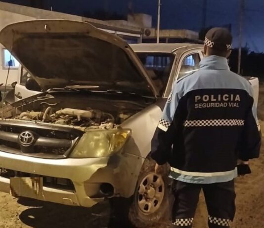 CLORINDA: La Policía secuestró una camioneta con los guarismos adulterados