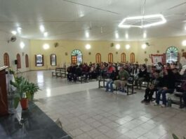 LAGUNA NAINECK: Multitudinaria celebración en honor al Sagrado Corazón de Jesus.