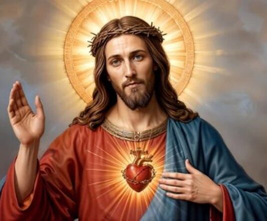 LAGUNA NAINECK: Comenzó la novena en honor al Sagrado Corazón de Jesús y se preparan los festejos patronales