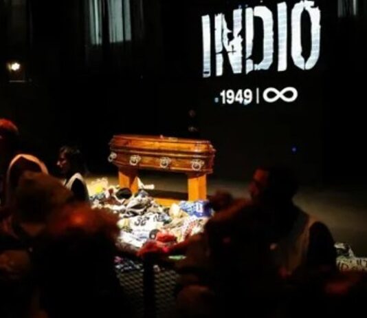 Una despedida multitudinaria para el Indio Solari