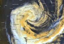 El pronóstico para este lunes: El movimiento de la ciclogénesis