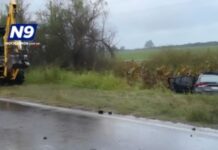 CORRIENTES: Hallaron más de $200 millones en un auto de chaqueños tras un choque.
