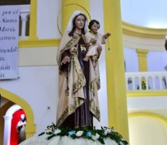 El Gobernador celebró el Día de Nuestra Señora del Carmen